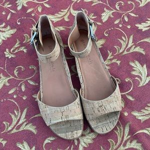 Gentle Souls by Kenneth Cole "Gracey" Cork Sandals
